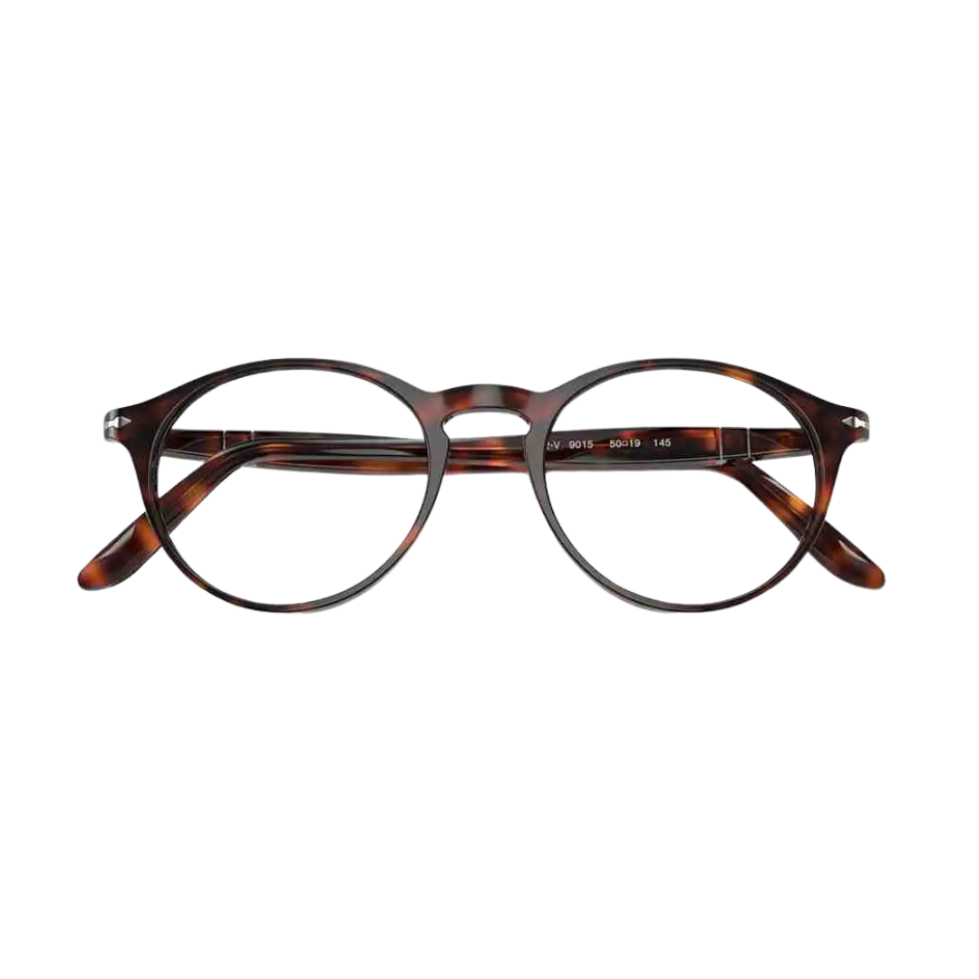 RX PO 3092V 9015 50 Armação Óculos de Grau Persol Havana