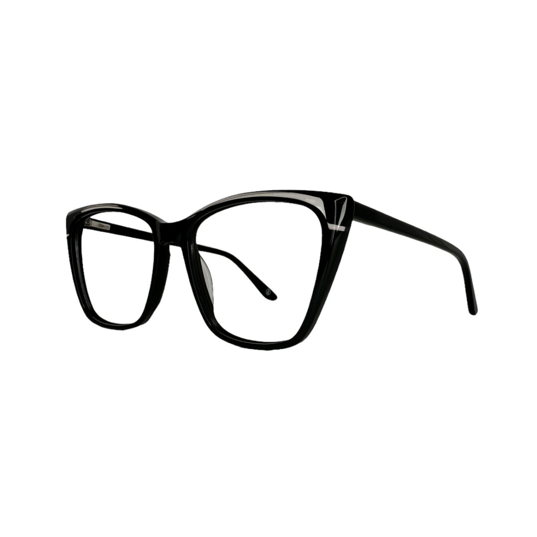 Óculos de Grau Gatinho Feminino SULQ6095 C7 54