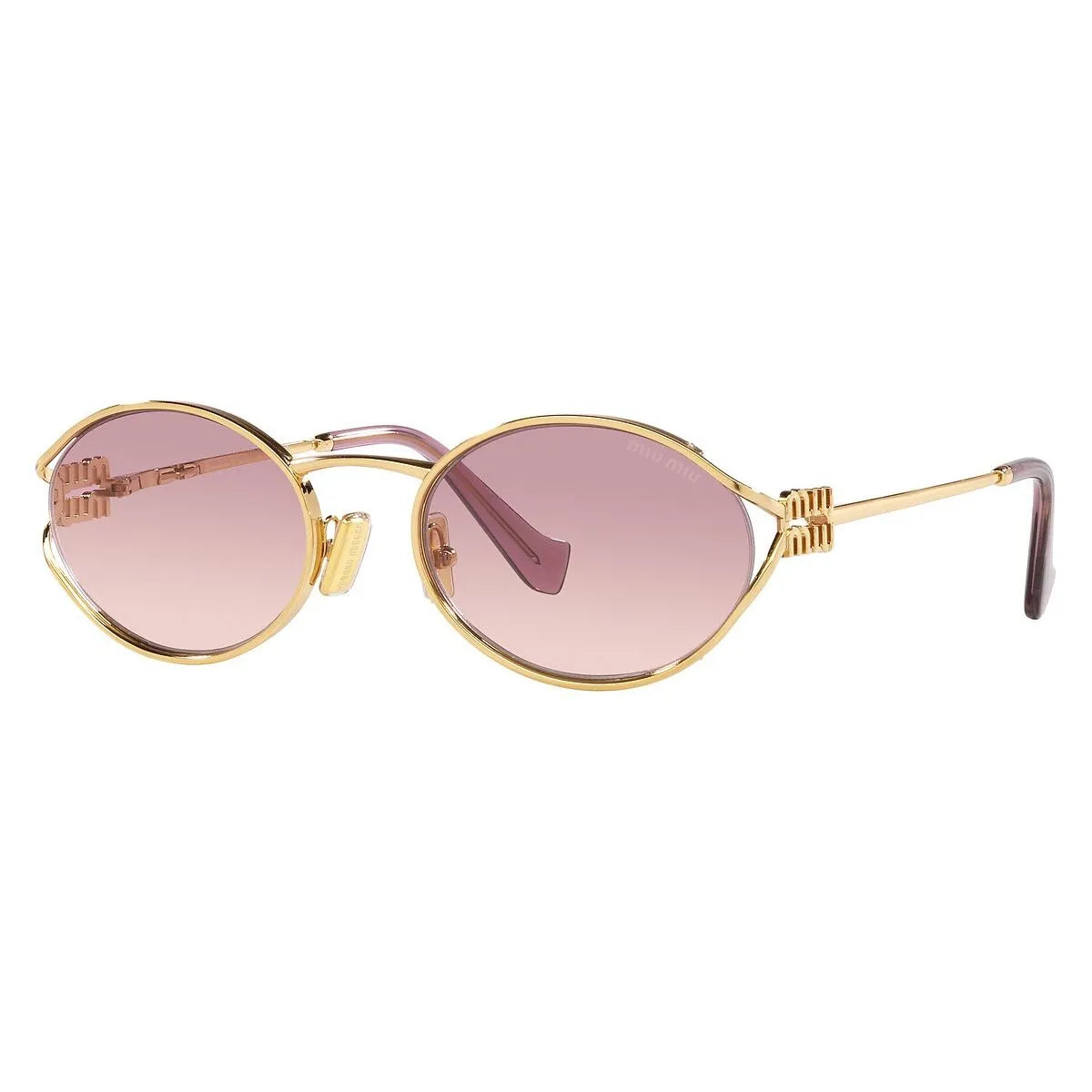 Óculos de Sol Redondo Feminino MIU MIU SL MU 52YS 5AK06S 54
