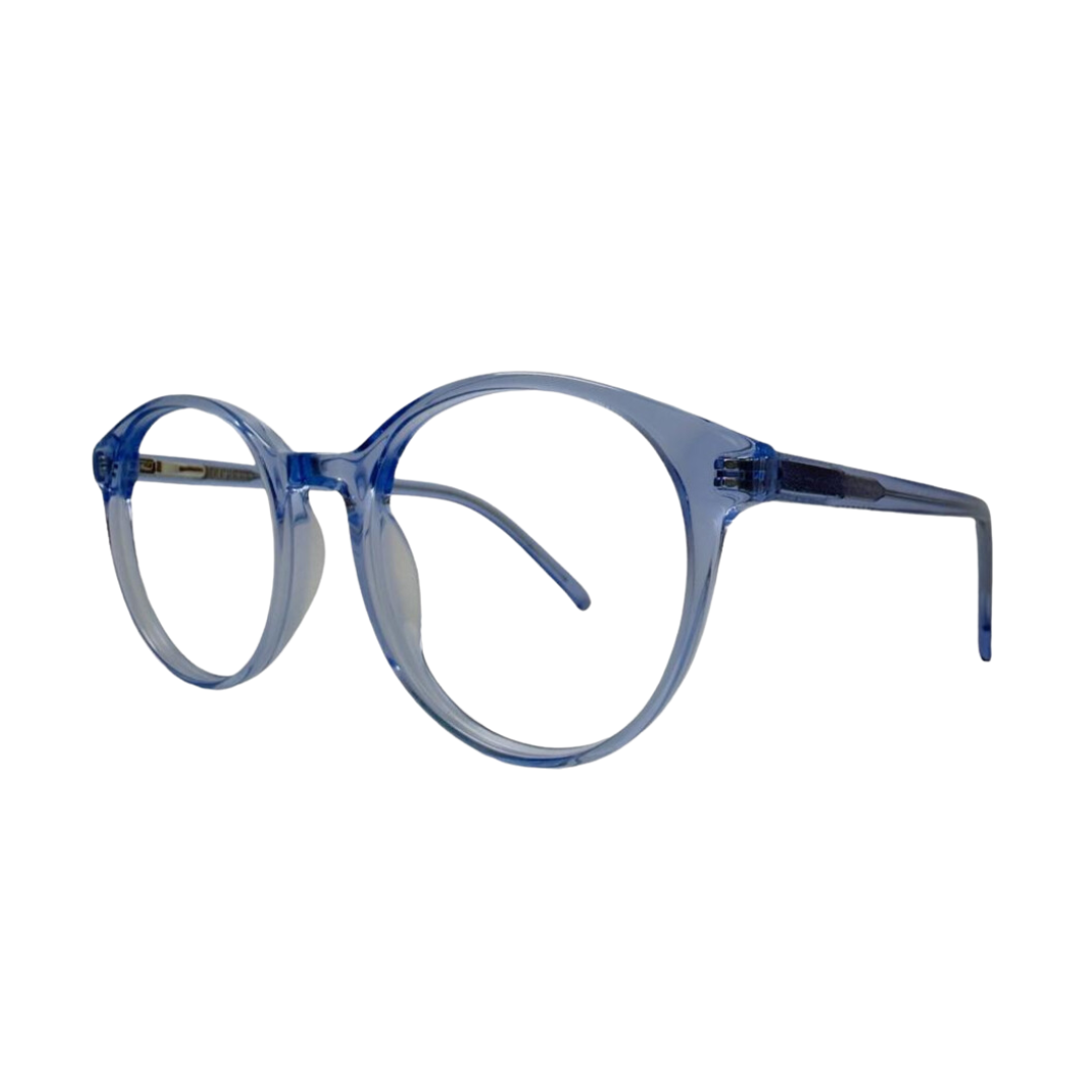 Óculos Feminino Acetato Cristal Azul SUBR66137 C2 49