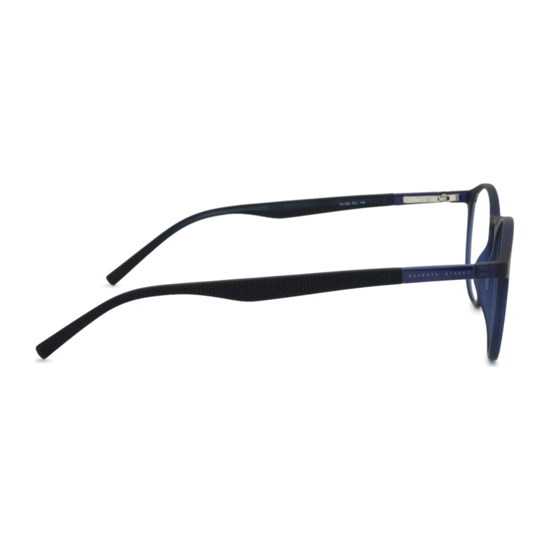 Óculos de Grau Redondo Masculino Seventh Street RX 7A 093 FLL 50