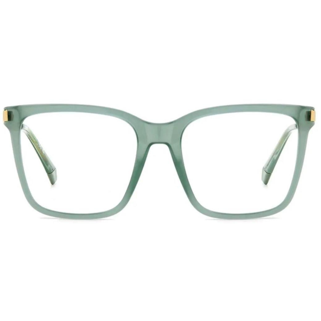 Óculos de Grau Quadrado Feminino Polaroid PLDD528 1ED 53