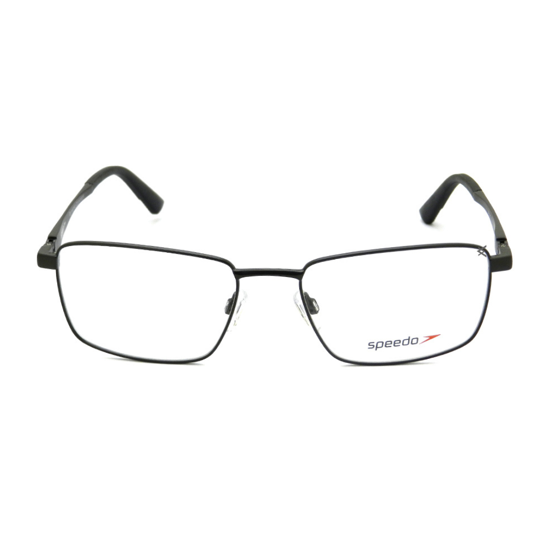 Óculos de Grau Retangular Masculino Speedo RX SP 1407 02B 56