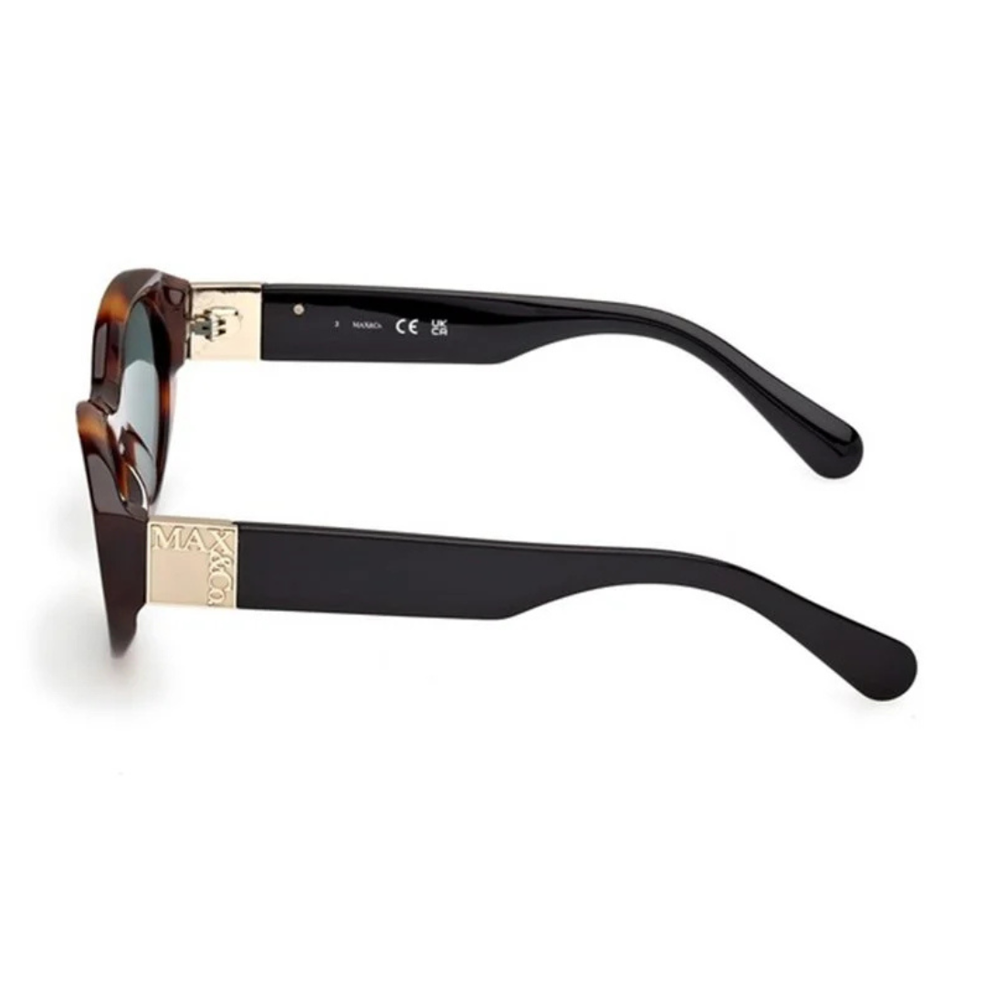 Óculos de Sol Redondo Feminino Max & Co SL MO 0123 52N 53