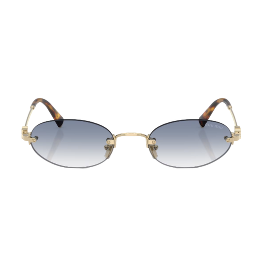 Óculos de Sol Redondo Feminino MIU MIU SL MU A53 ZVN-80O 51