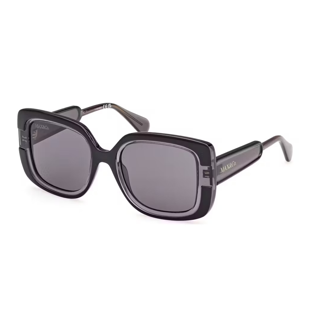 Óculos de Sol Quadrado Feminino Max & Co SL MO 0096 01A 52