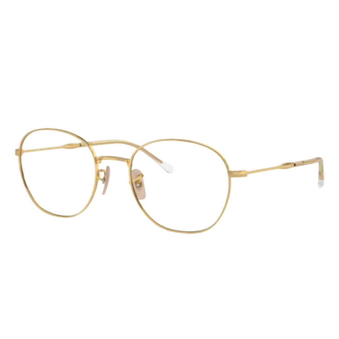 Óculos de Grau Redondo Feminino Ray Ban RX RB 6509 2500 53
