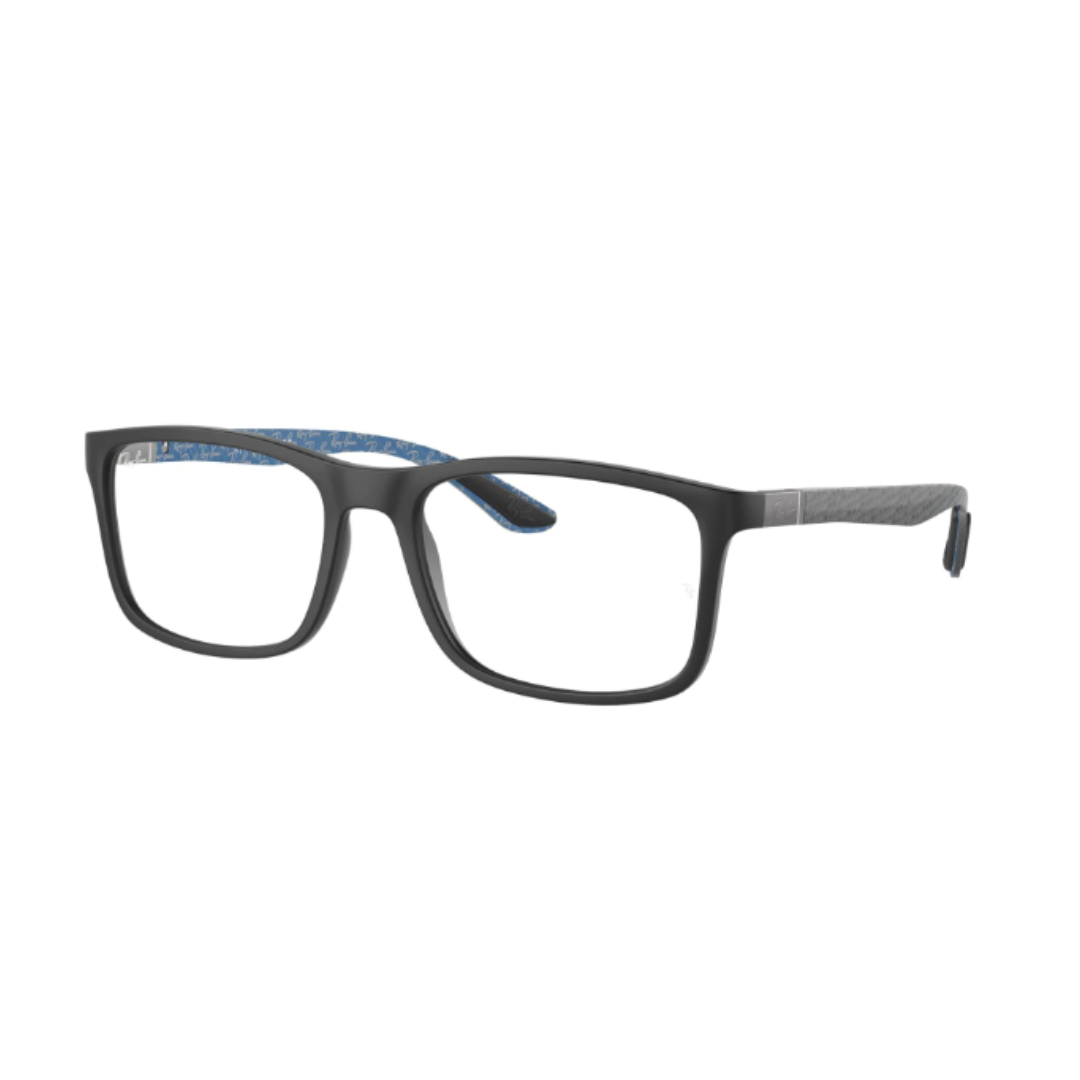 Óculos de Grau Quadrado Masculino Ray Ban RX RB 8908 5196 55