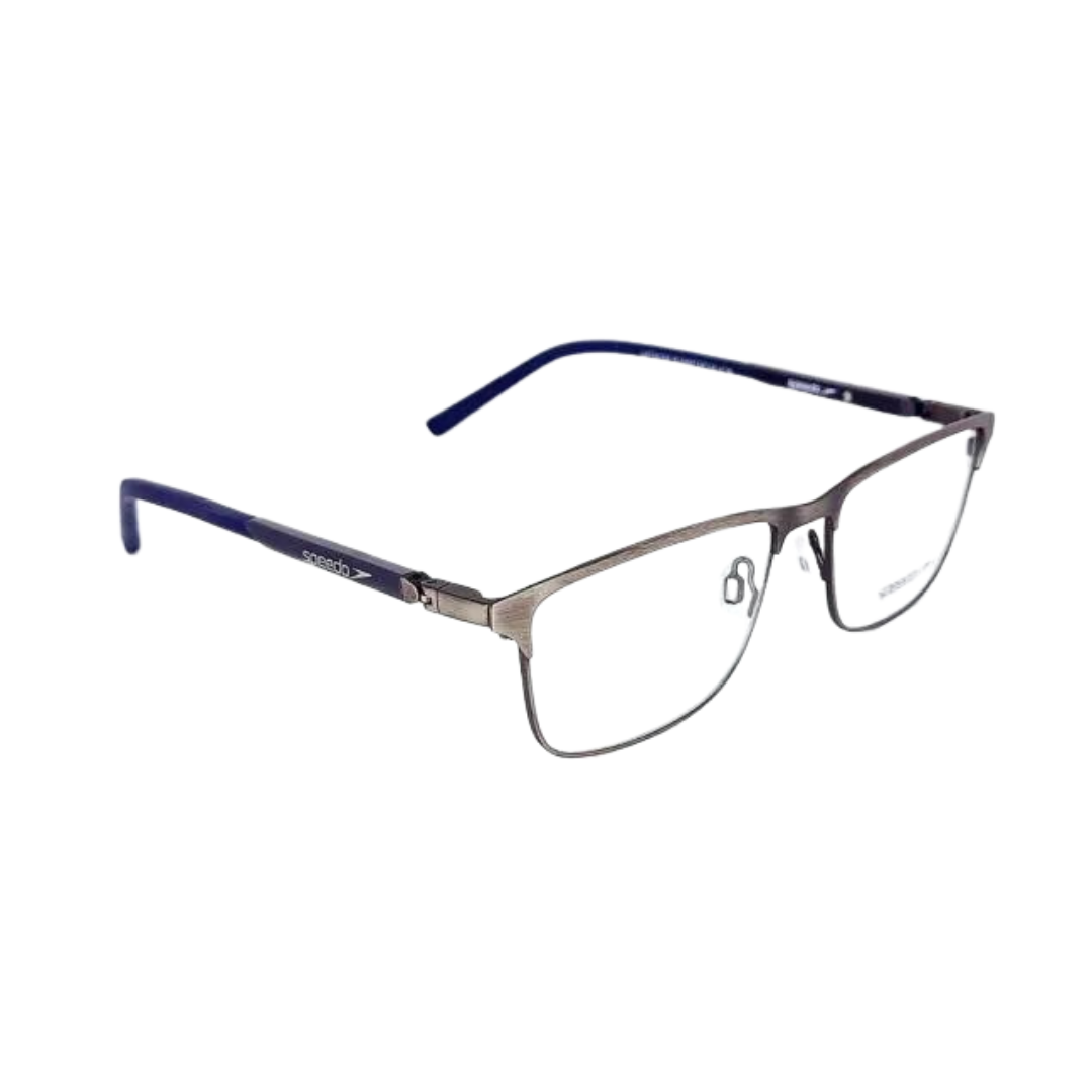 Óculos de Grau Quadrado Masculino Speedo SP 1385 02A