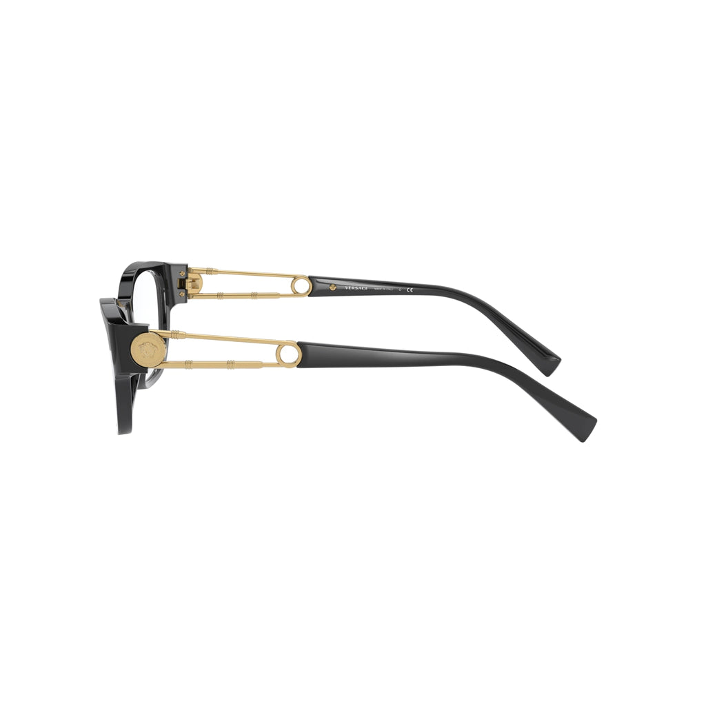 Óculos de Grau Retangular Feminino Versace RX VE 3288 GB1 54