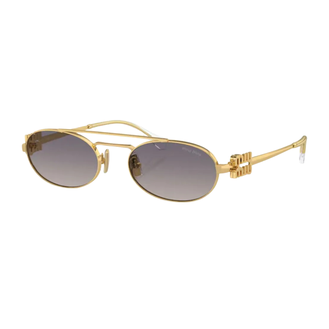 Óculos de Sol Redondo Feminino MIU MIU SL MU 54Z AK-30OC 53