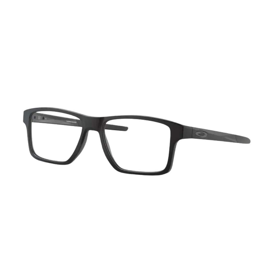 Óculos de Grau Quadrado Masculino Oakley RX OX 8143 01 54