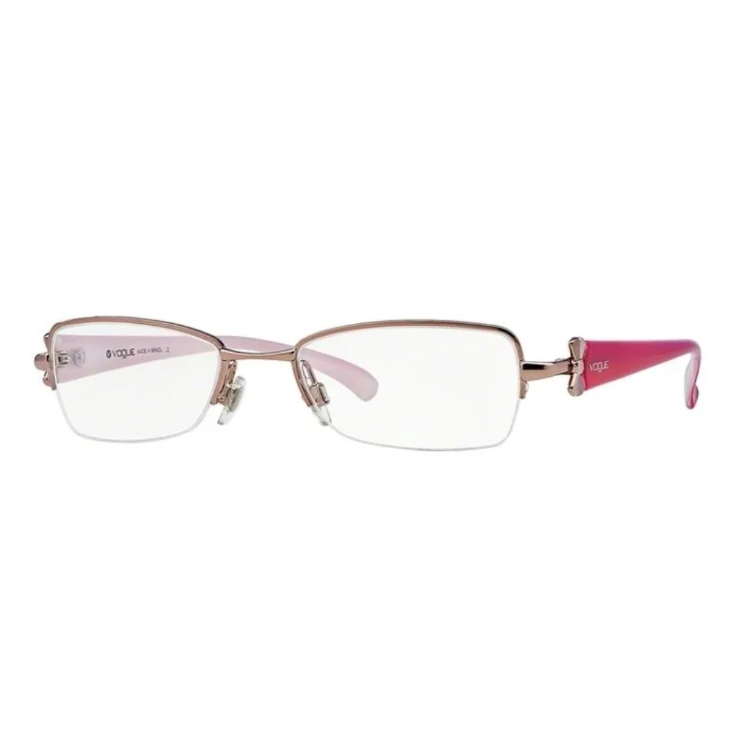 Óculos de Grau Retangular Feminino VOGUE RX VO 3859L 716 49