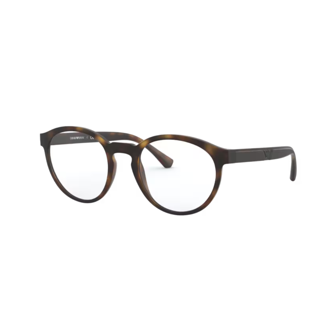 Óculos de Grau Redondo Masculino Empório Armani EA 4152