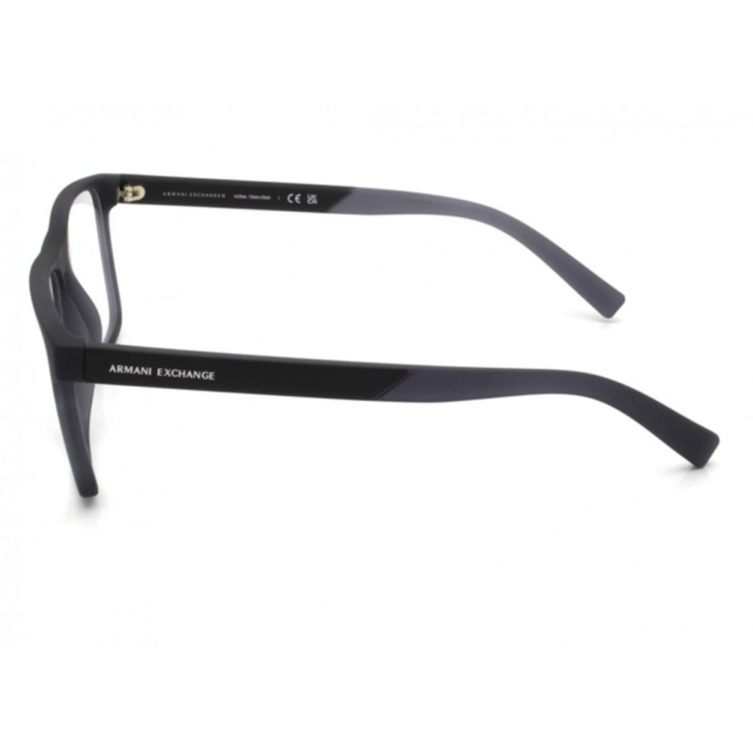 Óculos de Grau Quadrado Masculino Armani Exchange RX AX 3055L 8294 55
