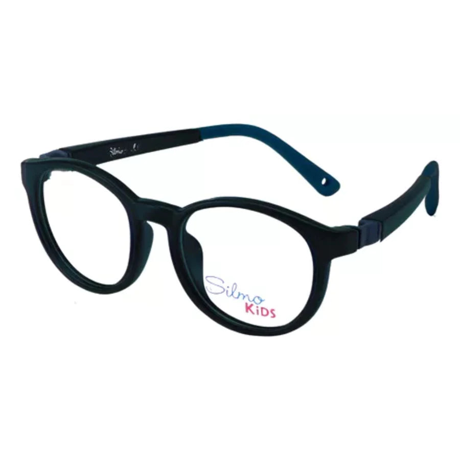 Óculos de Sol Redondo Infantil Silmo Kids CLIP ON SL SILMO SK-2609 BLUE 46 CLIPON