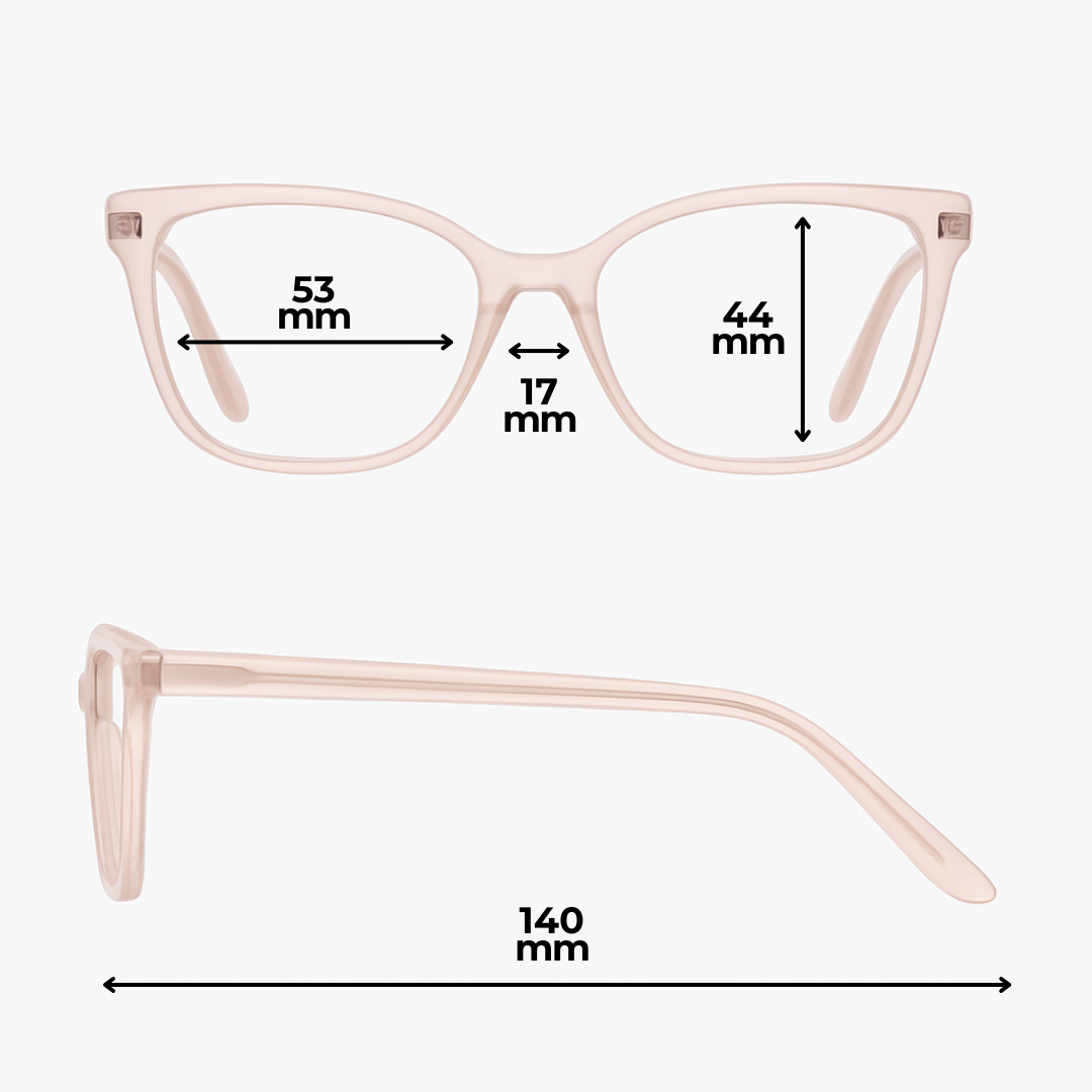 RX SU BR 66200 C2 54 Óulos de Grau Armação Feminina