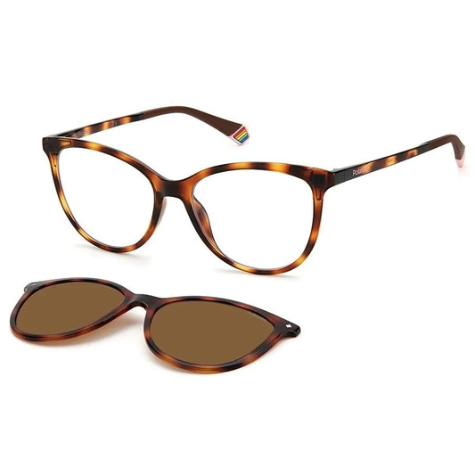 Óculos de Sol Redondo Polaroid CLIP ON SL PLD 6138CS 08699 53