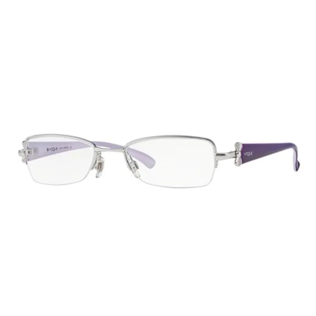 Óculos de Grau Retangular Feminino VOGUE RX VO 3859L 716 49