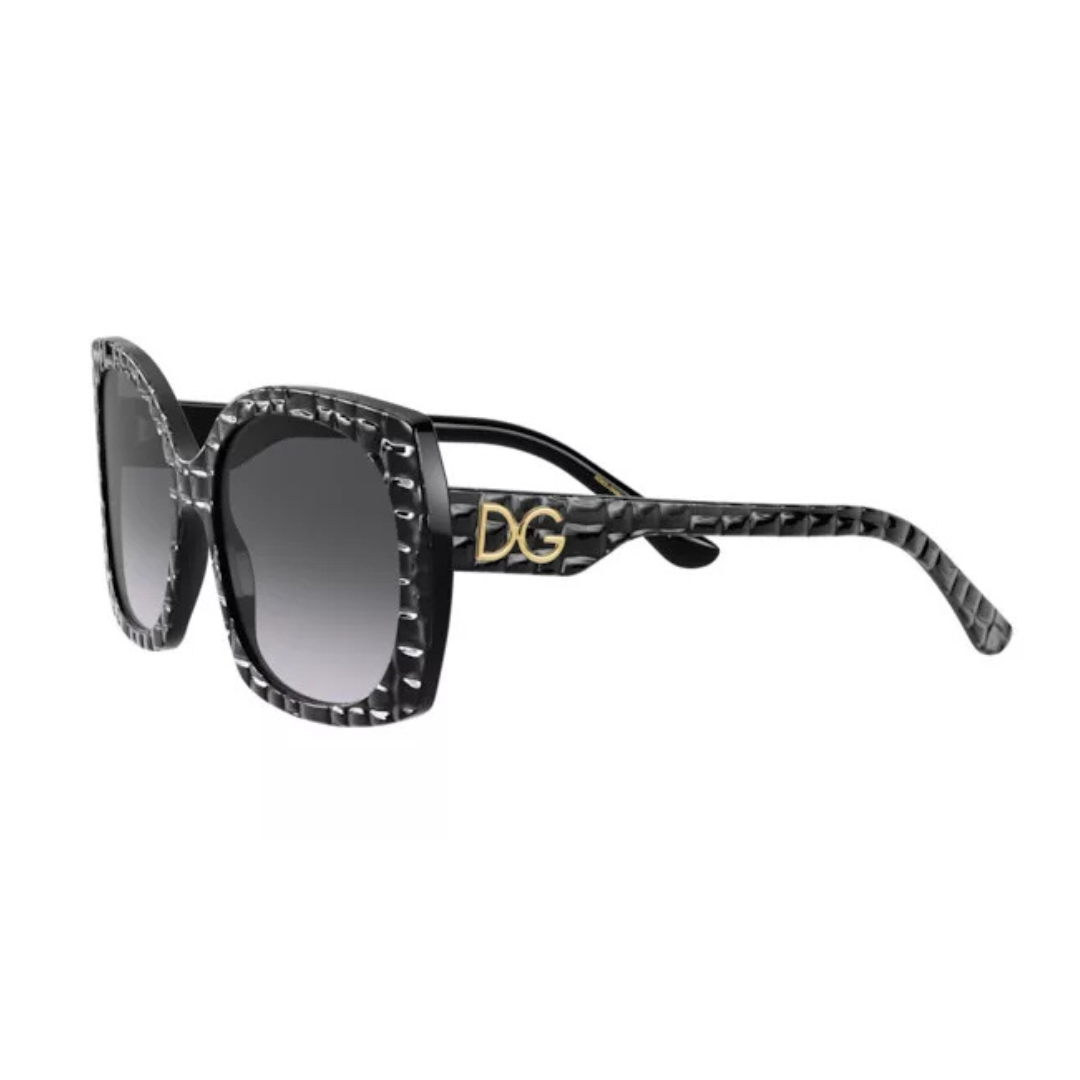 Óculos de Sol Quadrado Feminino DOLCE & GABBANA DG 4385 3288/8G 58