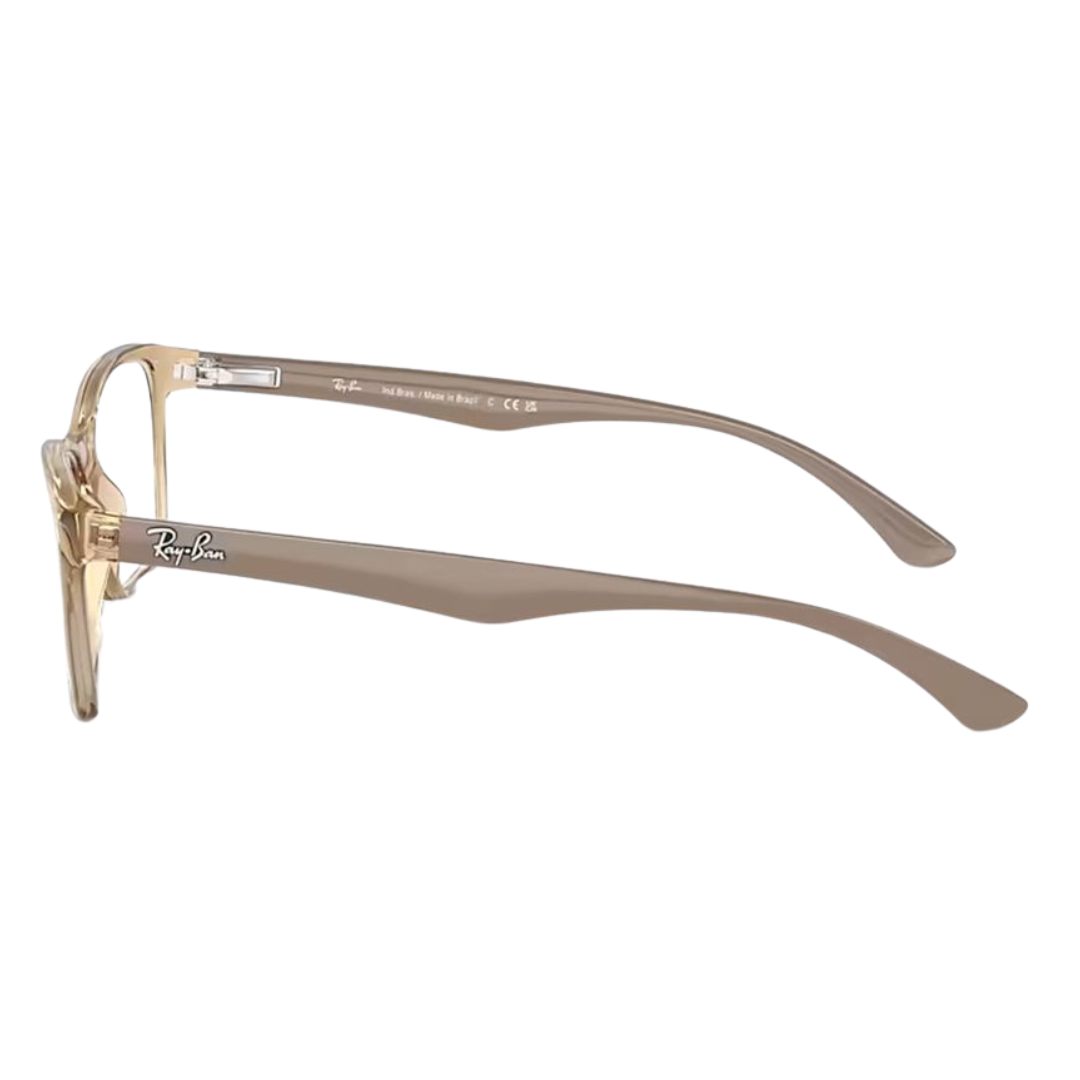 Óculos de Grau Quadrado Feminino Ray Ban RX RB 7033L 8185 54
