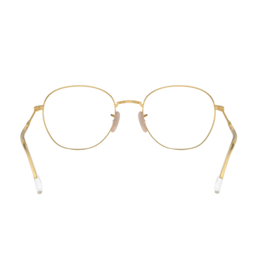 Óculos de Grau Redondo Feminino Ray Ban RX RB 6509 2500 53