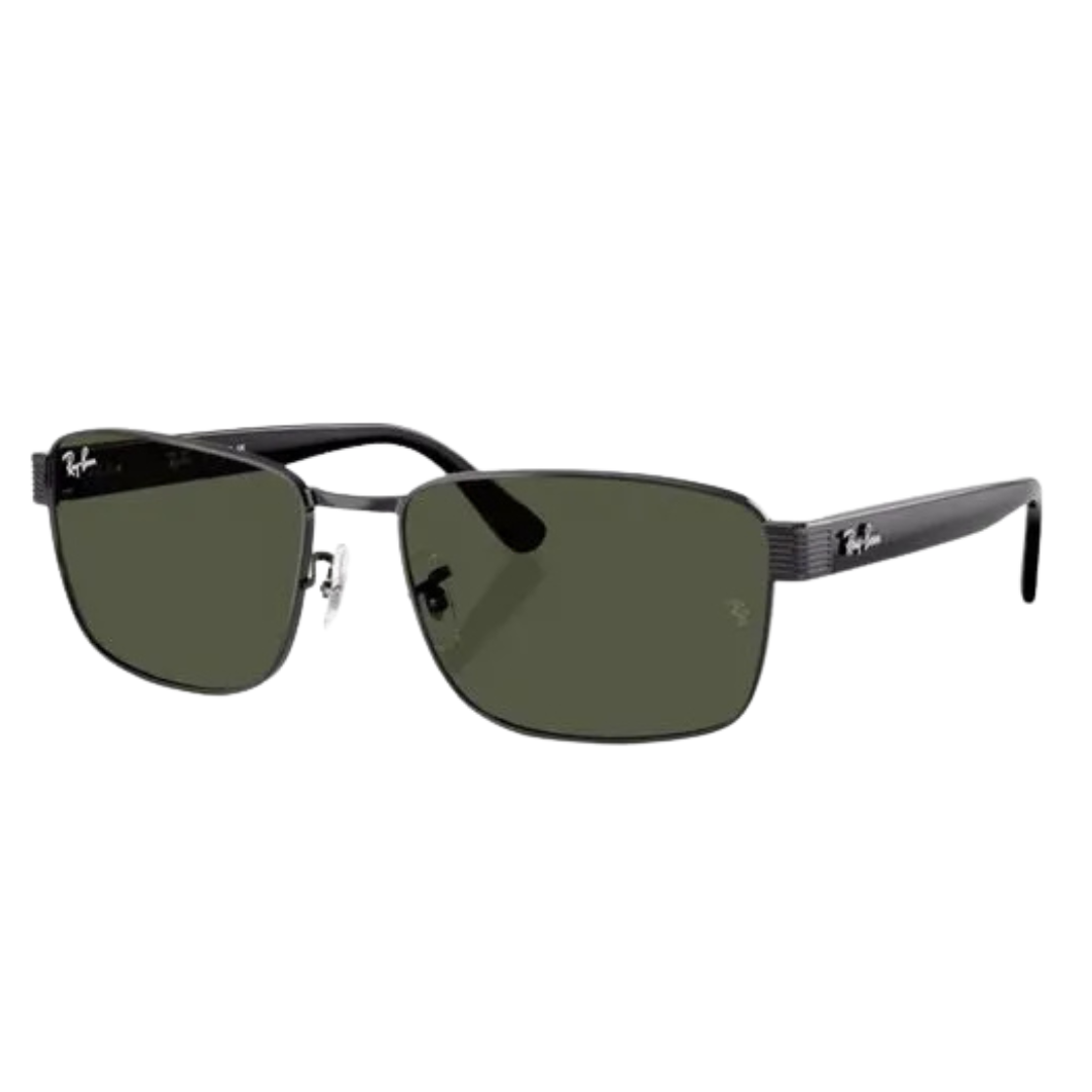 Óculos de Sol Retangular Ray Ban SL RB 3750 002/31 62