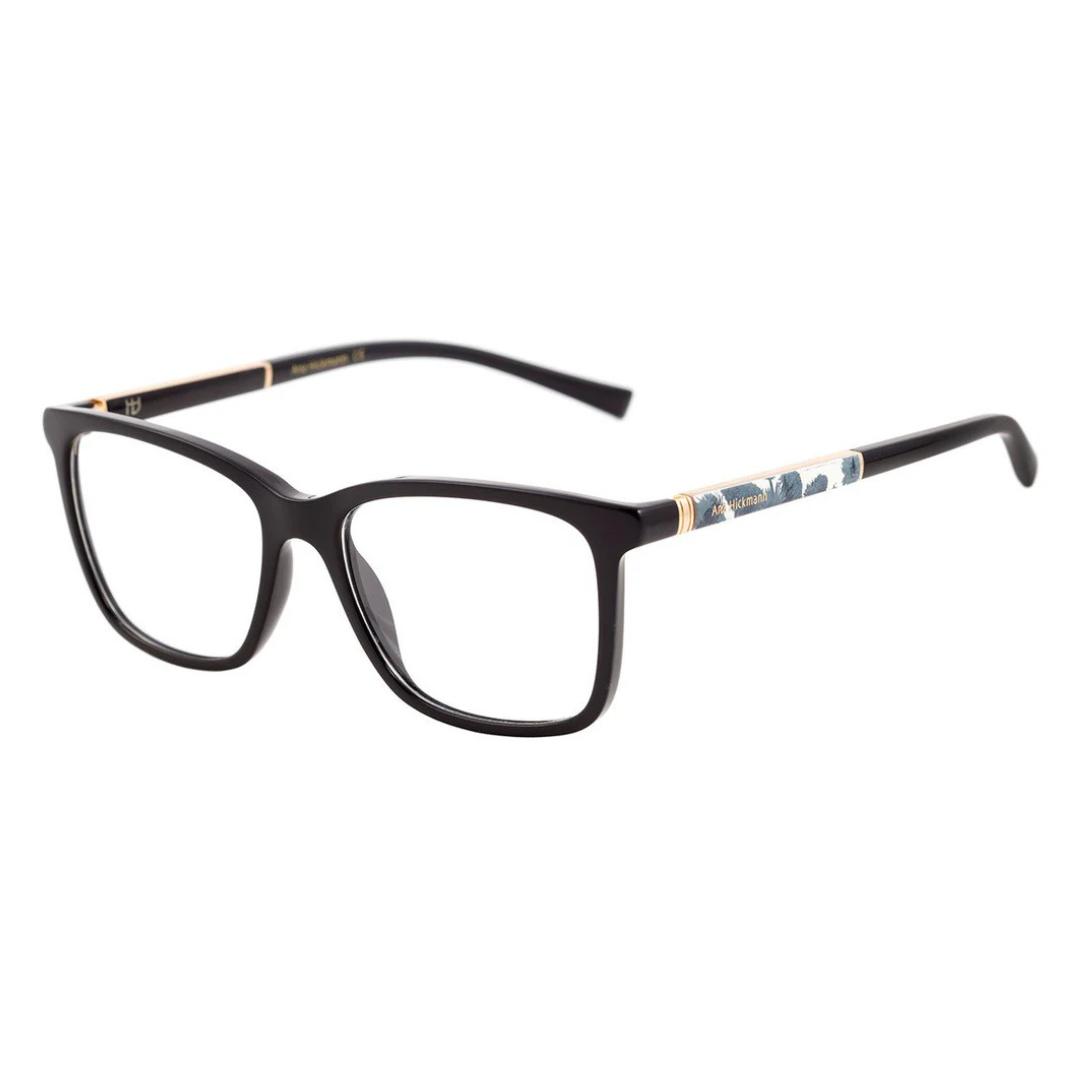 Óculos de Grau Quadrado Feminino Ana Hickmann RX AH 6268 A01 52