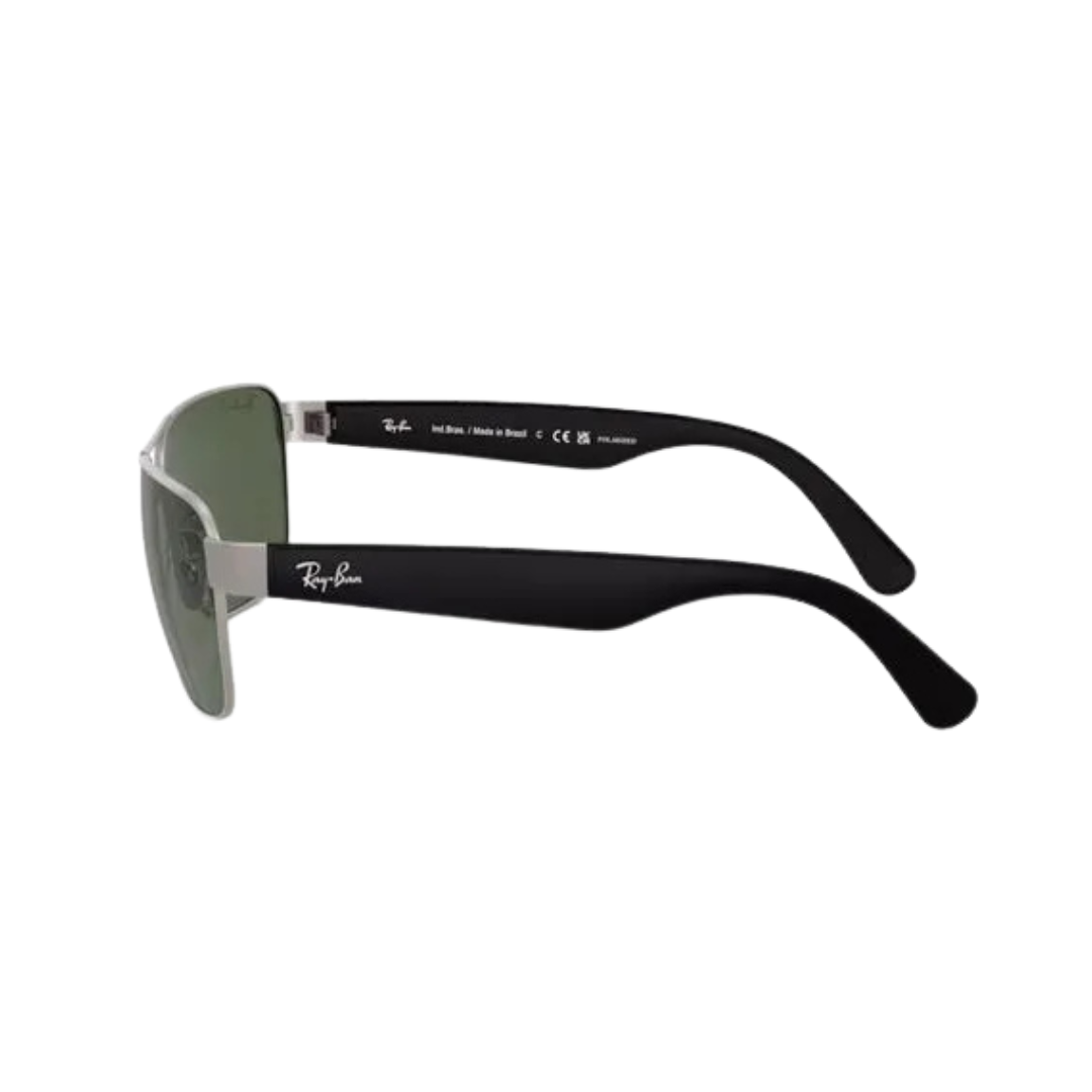 Óculos de Sol Retangular Ray Ban SL RB 3745l 041/9A 63