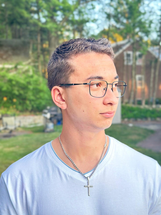 Óculos de Sol Quadrado Masculino CLIP ON WD ST019 C1