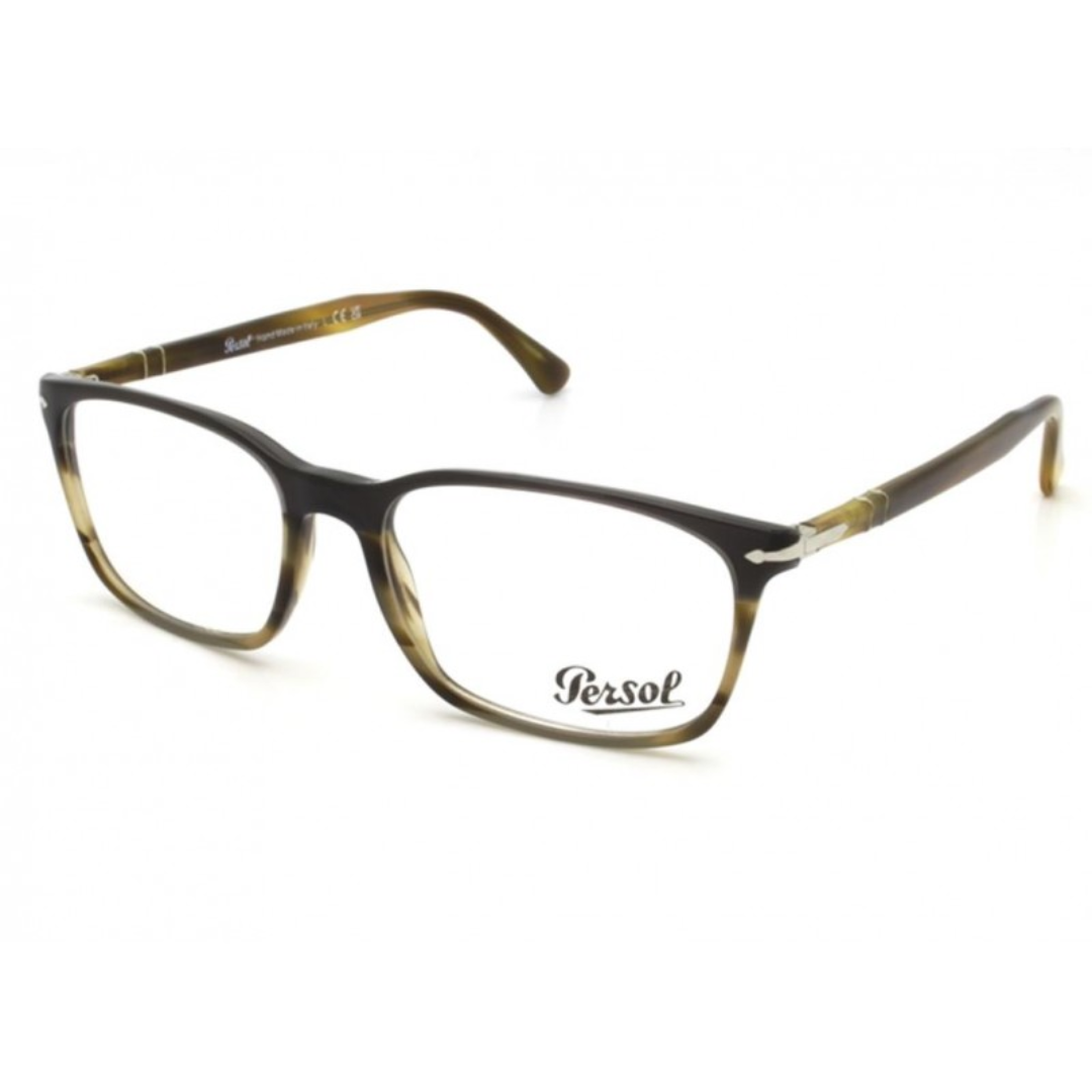 Óculos de Grau Quadrado Masculino Persol PO3189V 1135 55