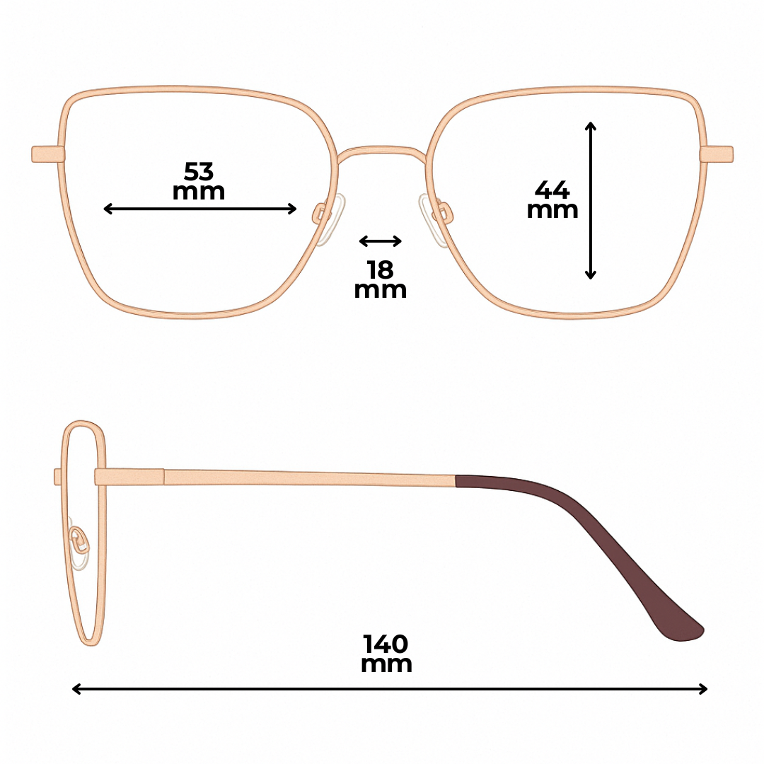 RX SU BR96028 C1 53 Óculos de Grau Armação Feminina