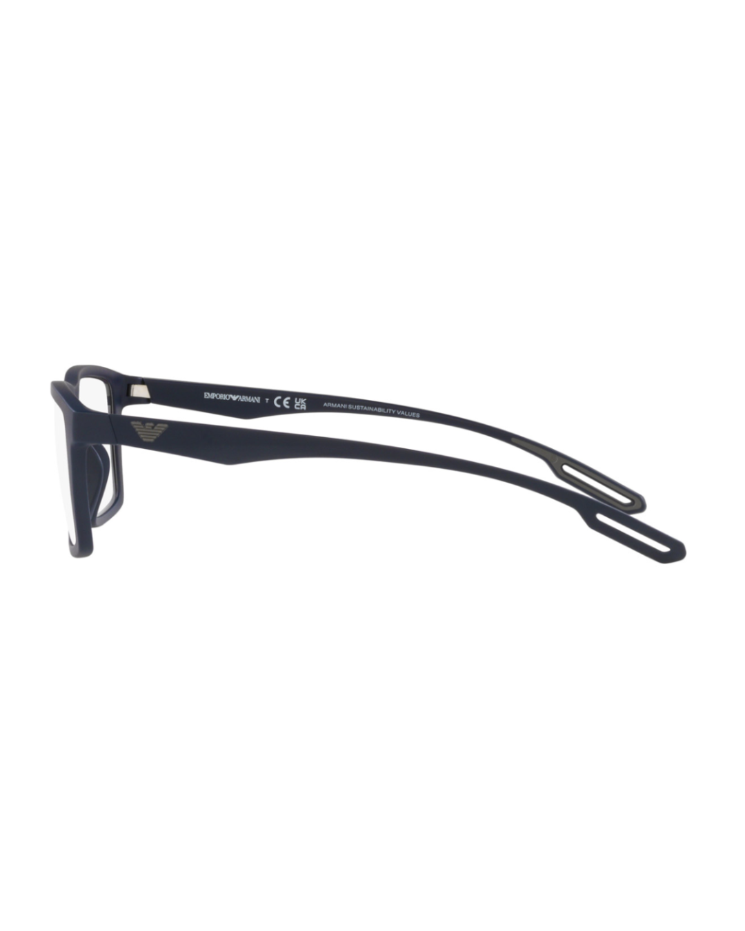 Óculos de Sol Quadrado Masculino Empório Armani CLIP ON EA 4189U 5088 1W 55