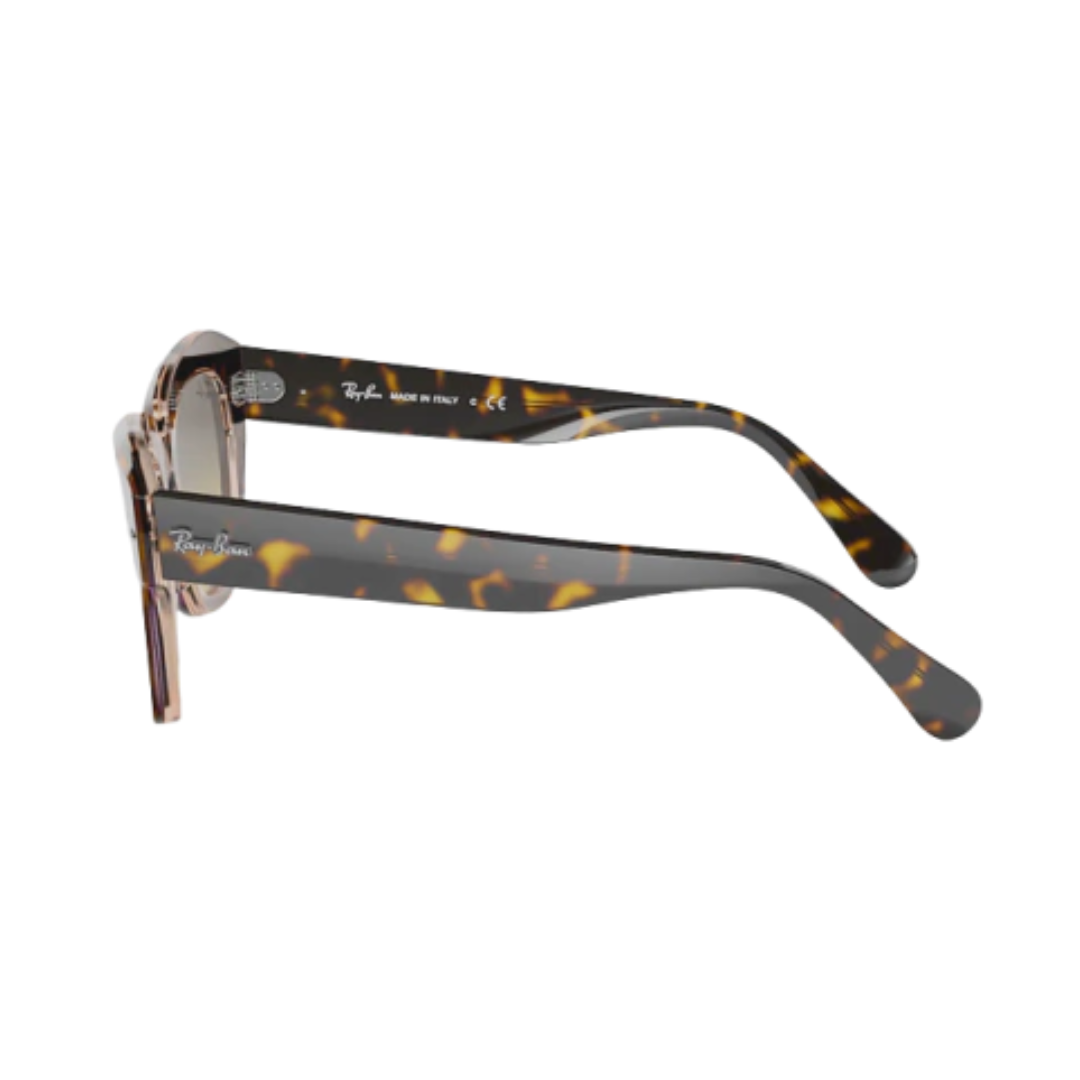 Óculos de Sol Quadrado Ray Ban State Street SL RB 2186 1324/BG 52