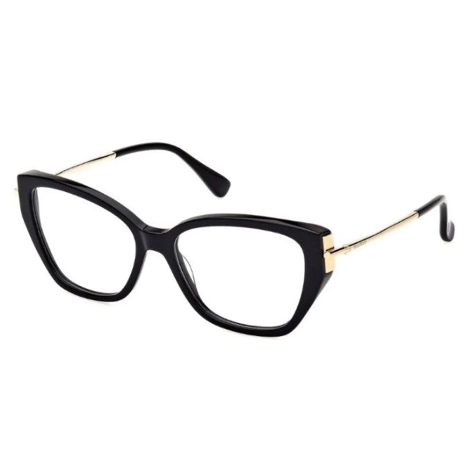Óculos de Grau Gatinho Feminino Max Mara RX MM 5117 001 55