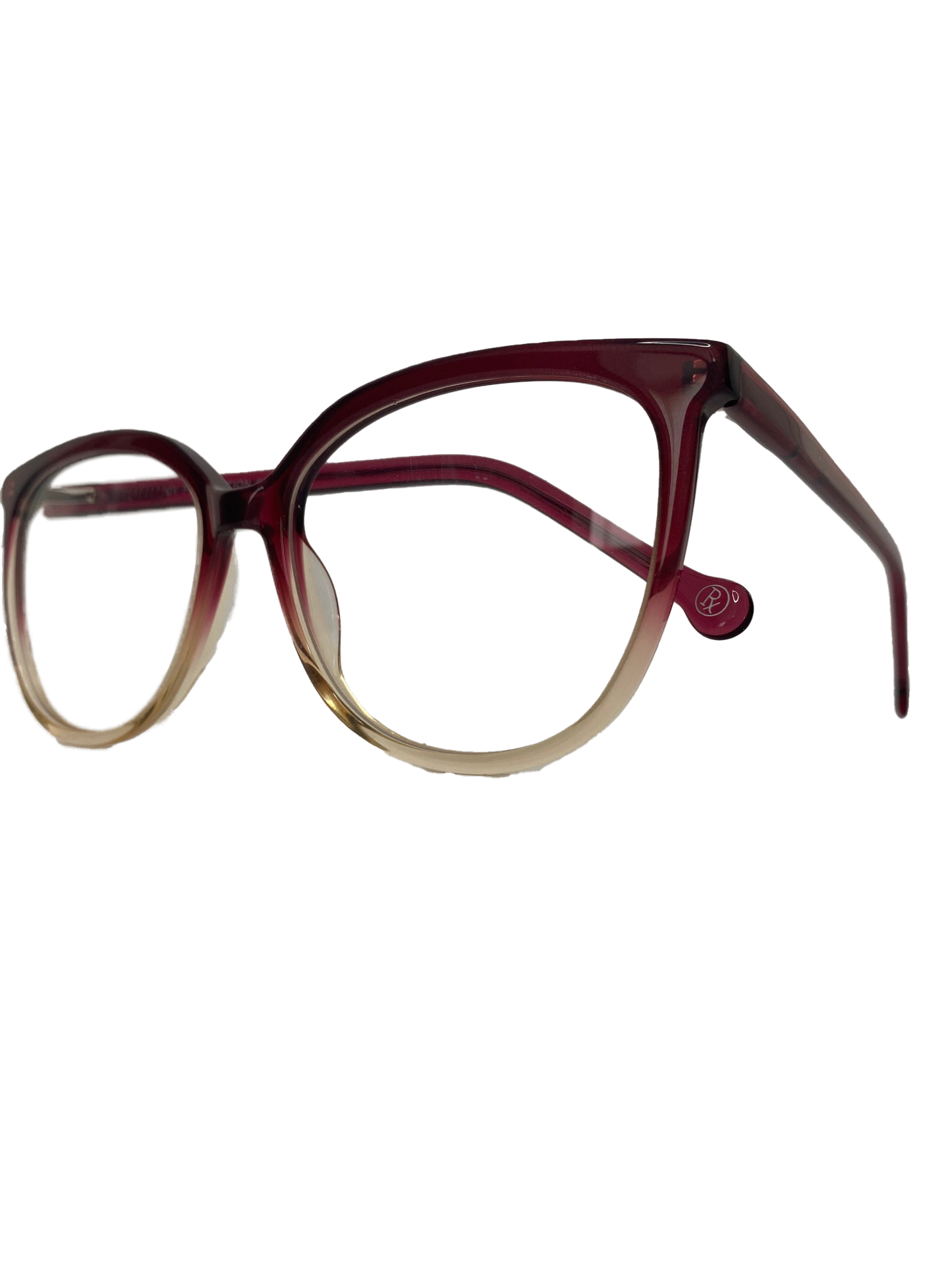 Óculos Feminino Acetato Vinho Degrade RX SU BR6602 C5 53
