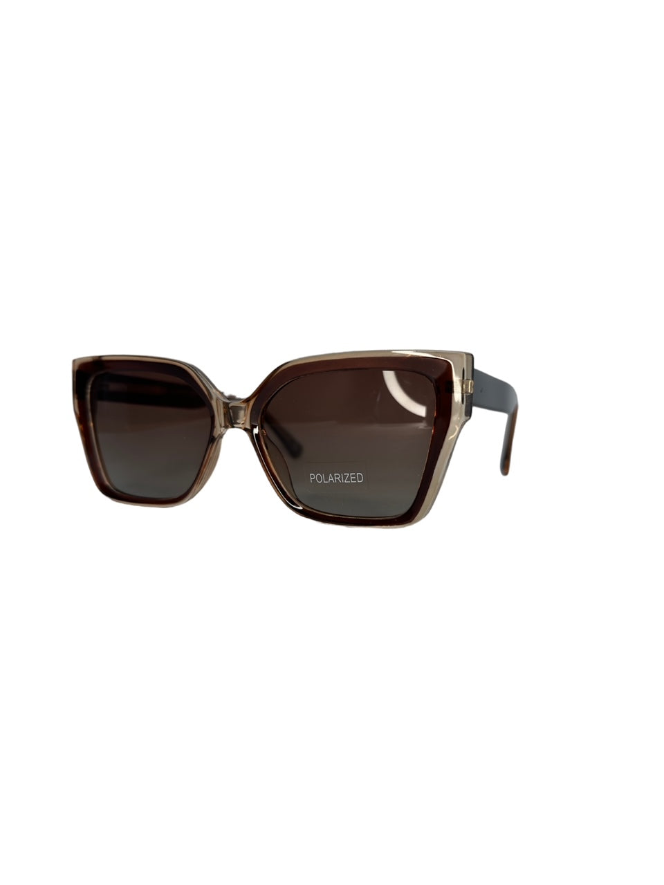 Óculos Feminino Acetato Marrom Detalhe Transparente SL SU OM98283 C5 54