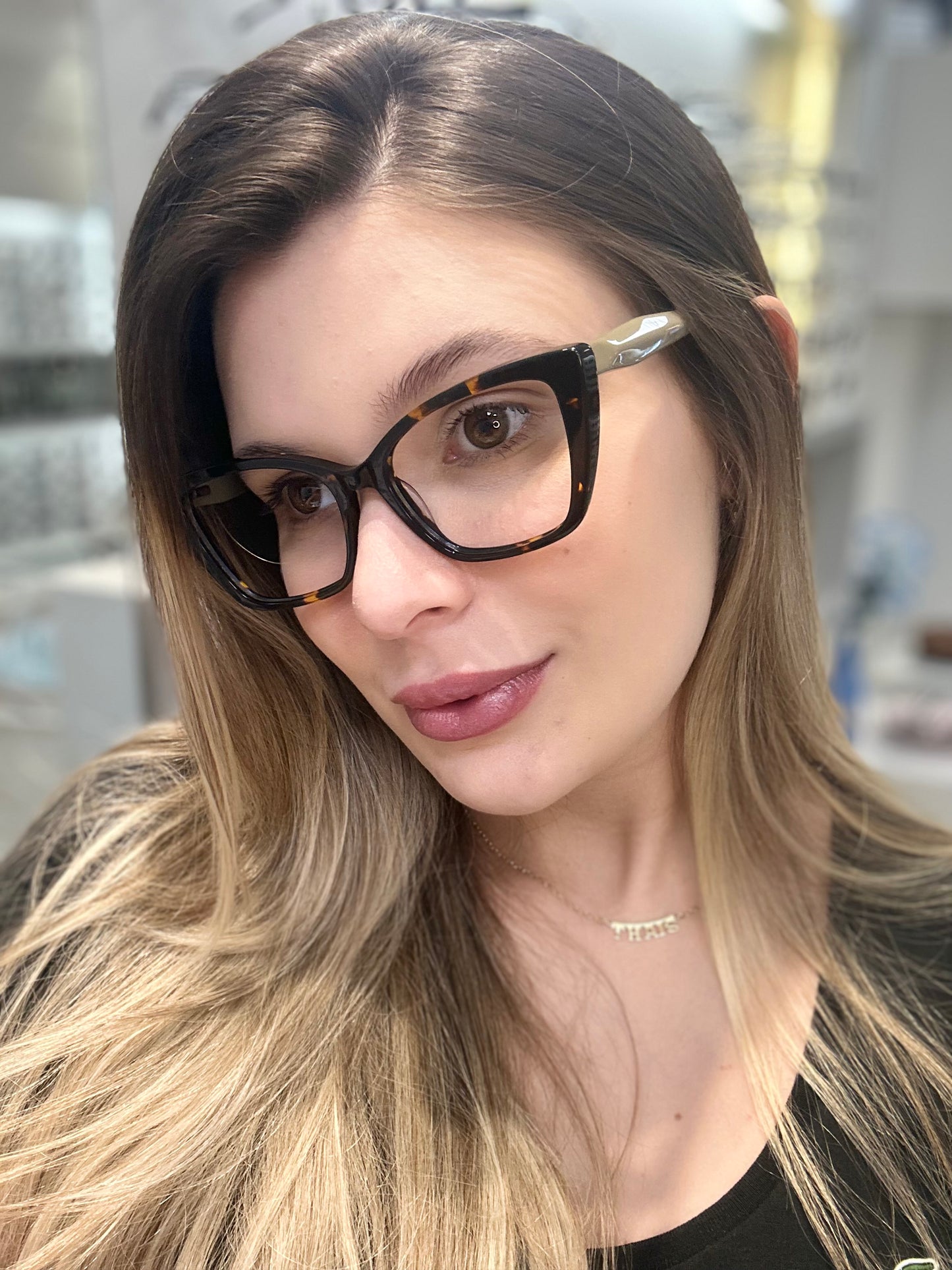 Óculos Feminino Acetato Mesclado Haste Nude RX SU VS2392 C2 53