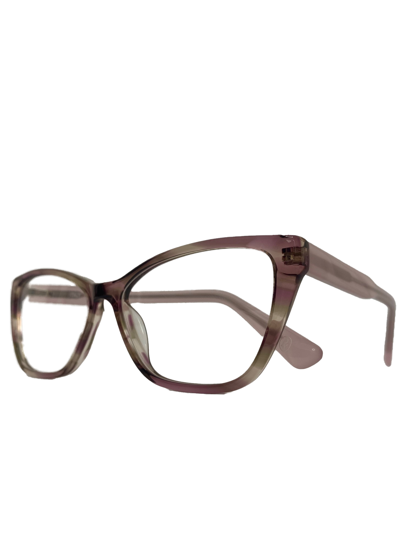 Óculos de Grau Gatinho Feminino Acetato Nude RX SU BR44060 C2 52