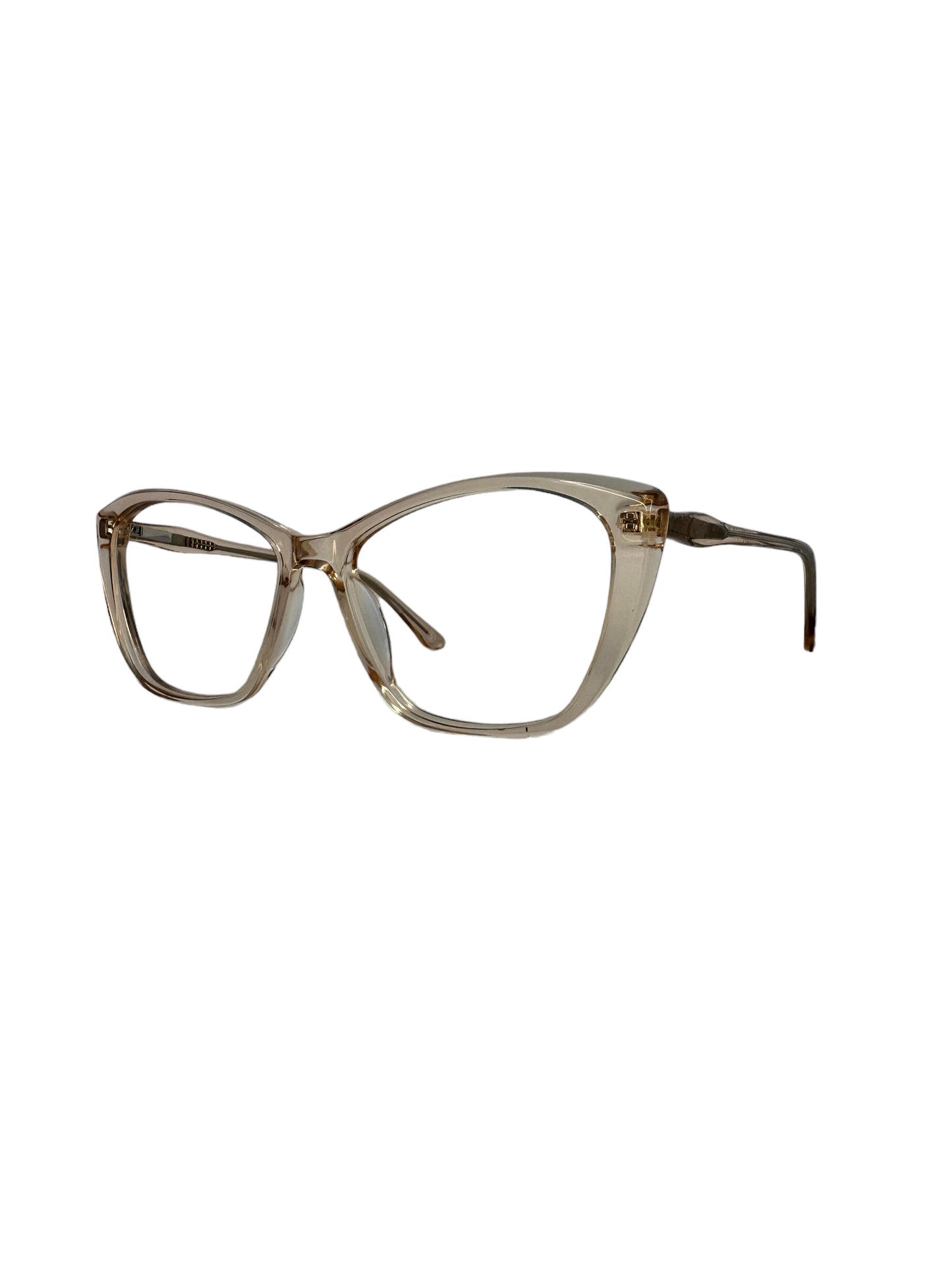 Óculos Feminino Acetato Transparente Nude RX SU COBS2004 C06 54