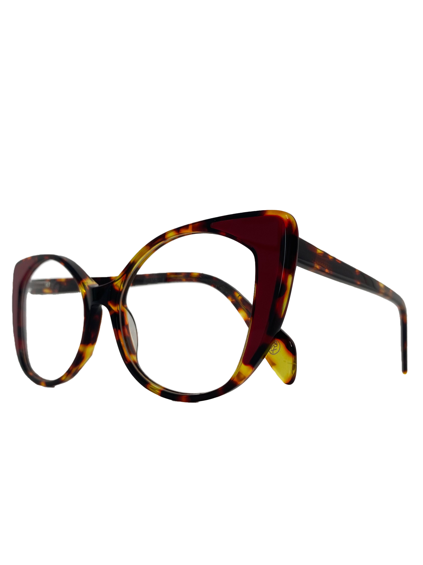 Óculos de Grau Gatinho Feminino Acetato Mesclado RX SU DLYY1003 C4 53