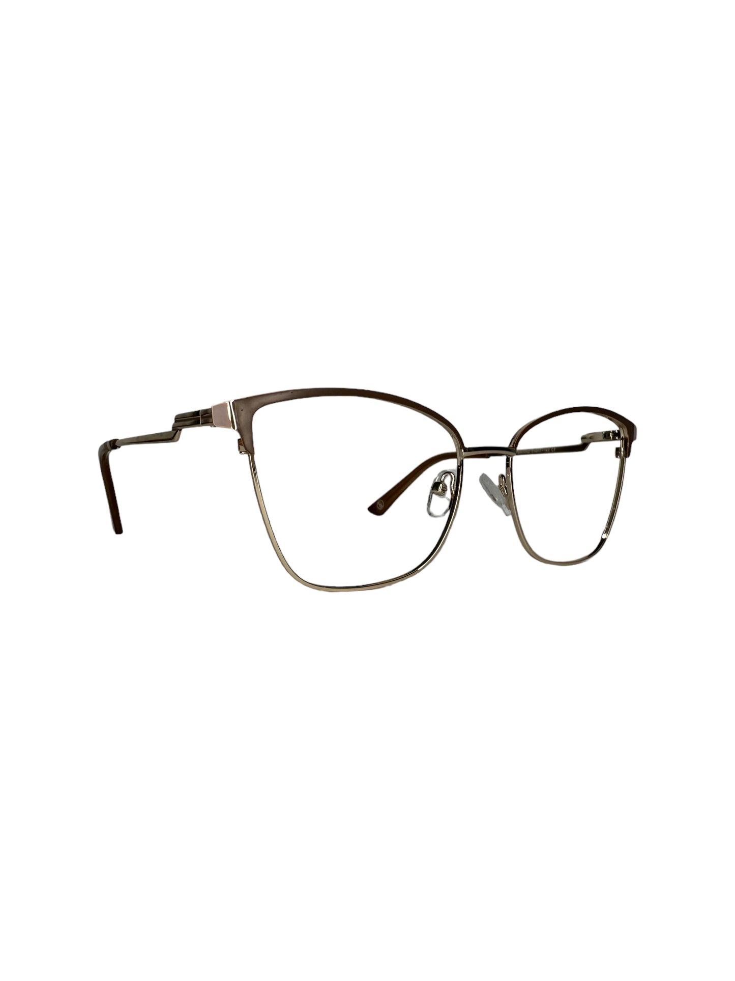 Óculos Feminino Metal Dourado Detalhe Marrom RX SU BW3042 C7 51