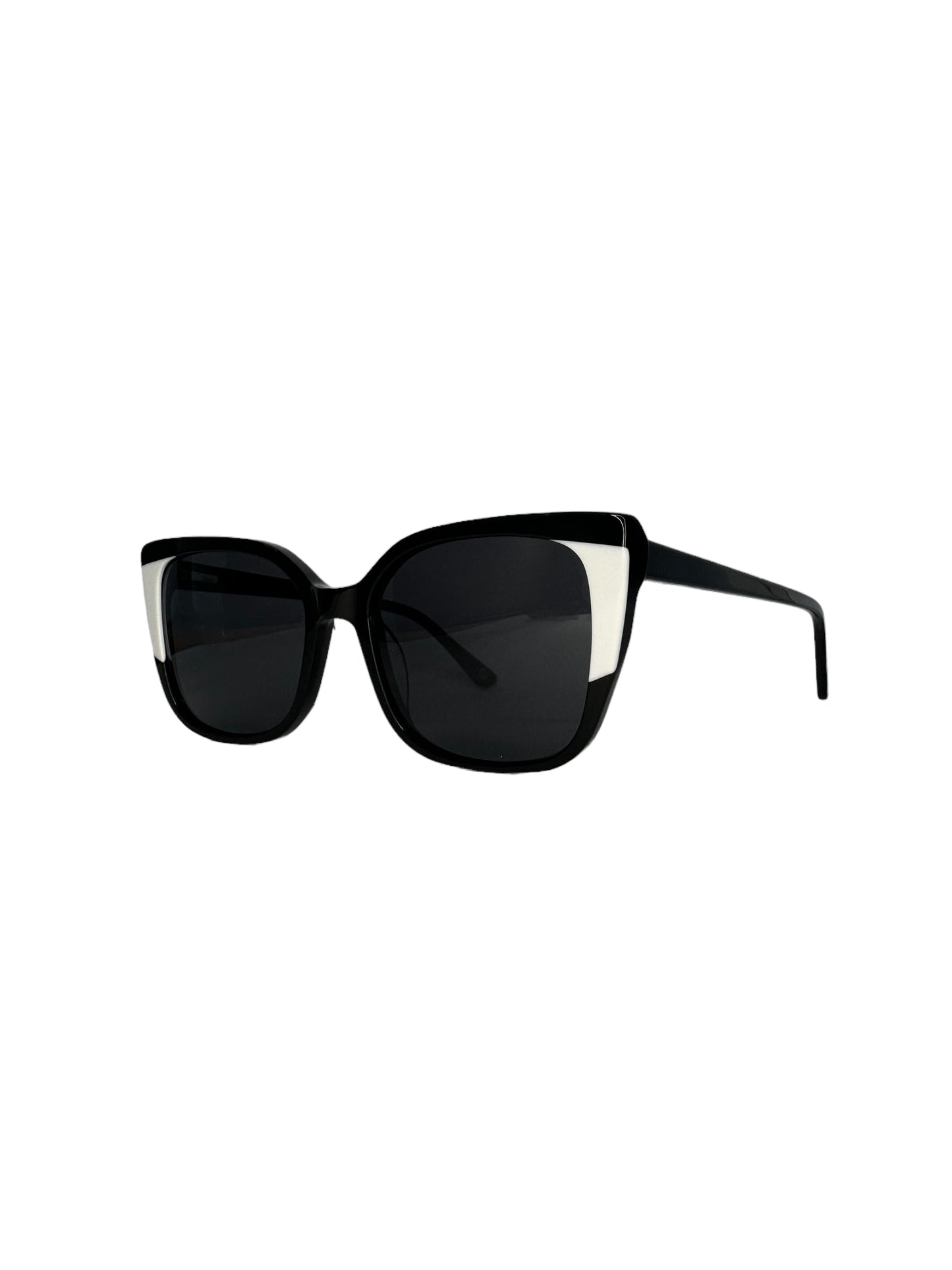 Óculos Feminino Acetato Preto Detalhe Branco SL SU SL1334 C6 54