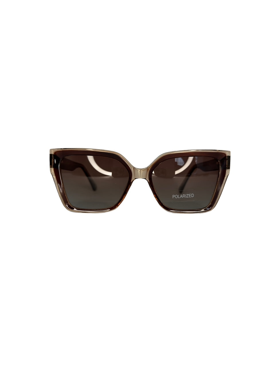 Óculos Feminino Acetato Marrom Detalhe Transparente SL SU OM98283 C5 54