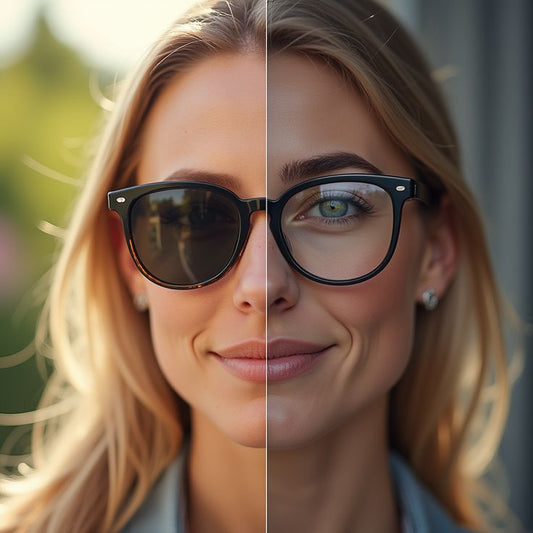 Você sabe a diferença entre lentes normal e fotocromática?
