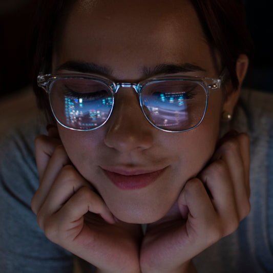 lentes com filtro azul