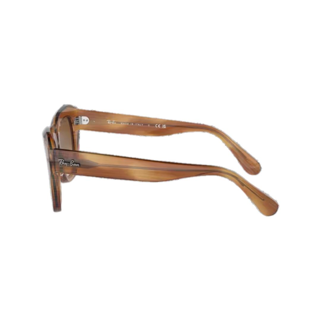 ÓCULOS DE SOL FEMININO ACETATO MARROM RB 2186 1403/52
