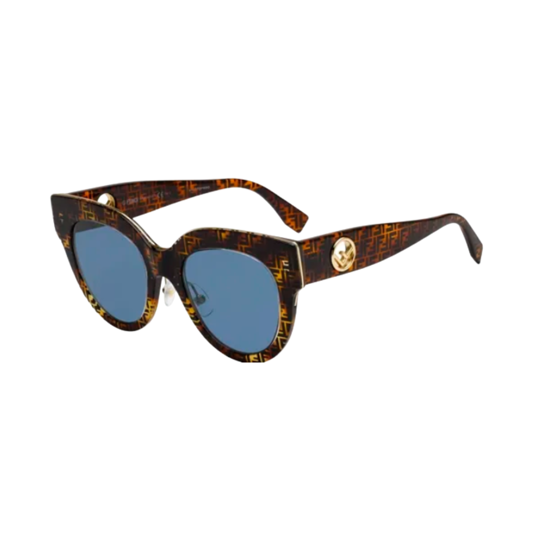 Óculos de Sol Redondo Feminino Fendi SL FF 0360/G/S H7P 51KU