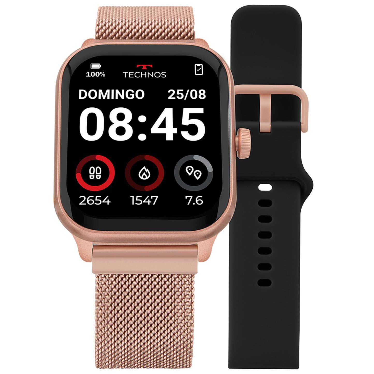 Relógio Technos Max Pro Rosé  TMAXPAC/8J