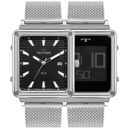 Relógio Technos Masculino Curvas Digiana 1S13CV/1P